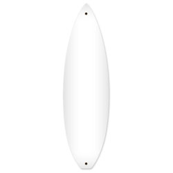 Pinstriper Sign Blank Surfboard, Automotive, Metal Sign, Wall Art, 6 X 22 Inches
