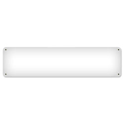 Pinstriper Sign Blank Street Sign, Automotive, Metal Sign, Wall Art, 20 X 5 Inches