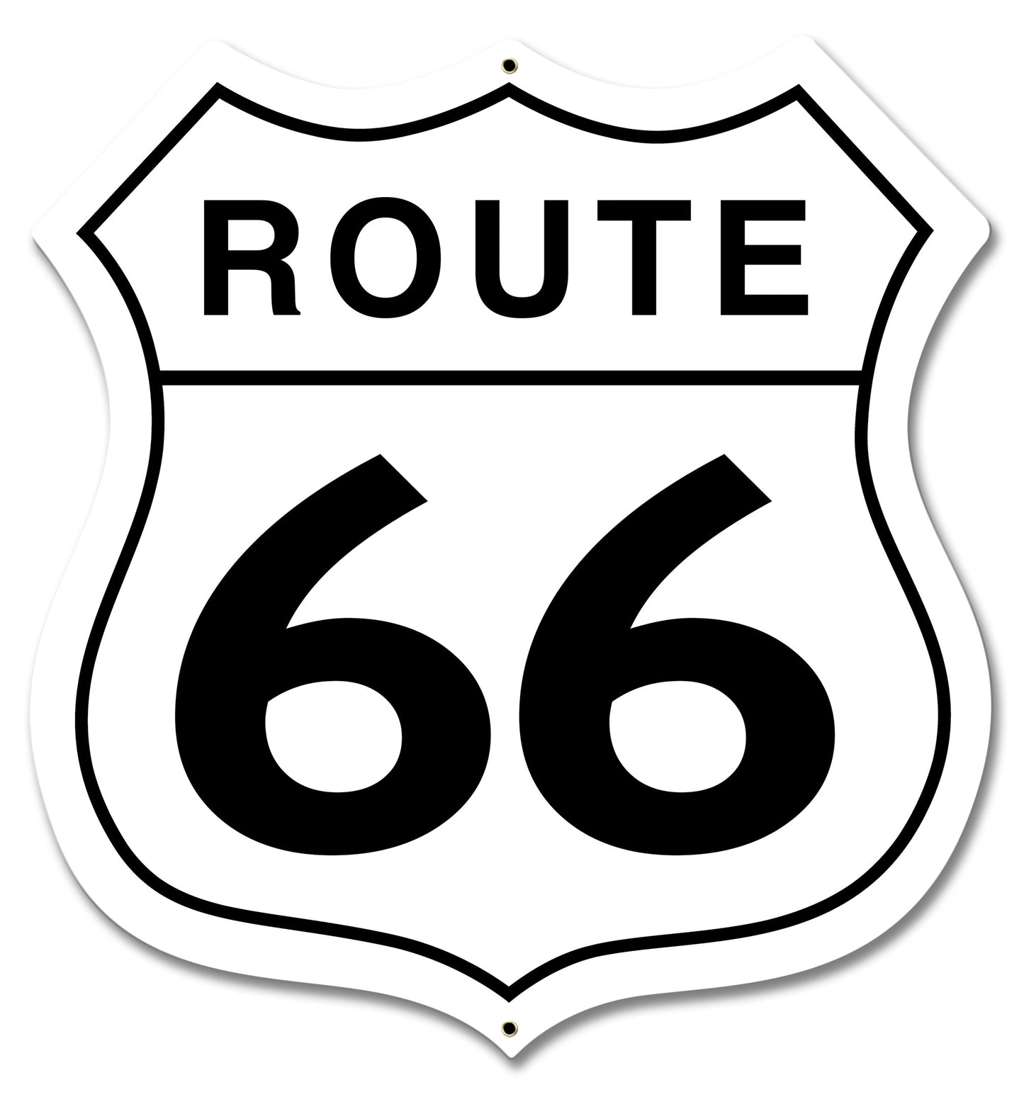 Route US 66 Vintage Signs, Street Signs, Metal Sign, Wall Art, 40 X 42 Inches