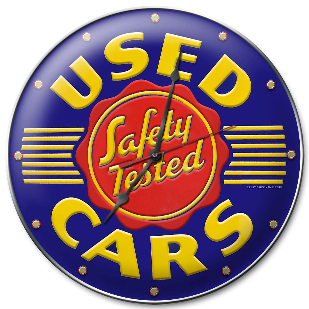 Used Cars, New Products, Metal Signs, Wall Art, 14 X 14 Inches