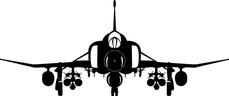Phantom Plane Vintage Sign, Aviation, Metal Sign, Wall Art, 36 X 13 Inches