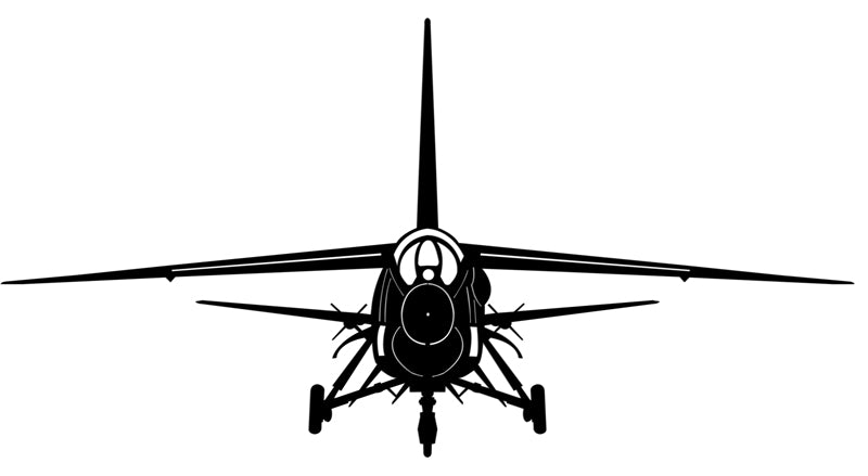 F-8J Crusader Vintage Sign, Aviation, Metal Sign, Wall Art, 36 X 14 Inches