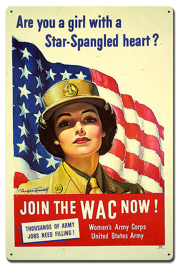 Are You Girl Star Spangled Vintage Sign, Patriotic, Metal Sign, Wall Art, 24 X 16 Inches