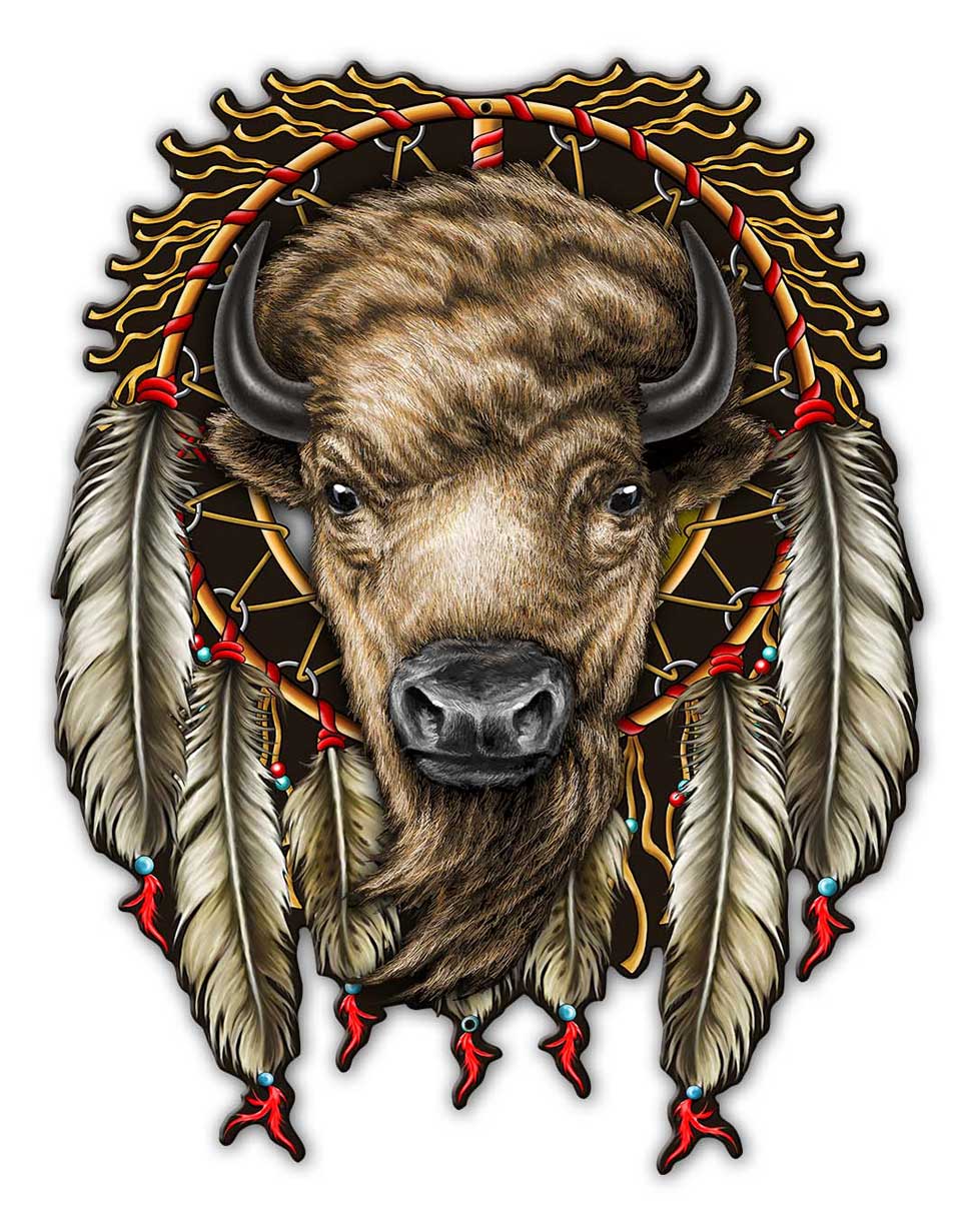 BUFFALO, Other, Metal Sign, Wall Art, 14 X 18 Inches