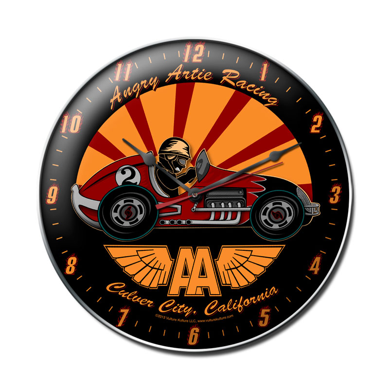 Angry Artie, Automotive, Metal Sign, Wall Art, 14 X 14 Inches