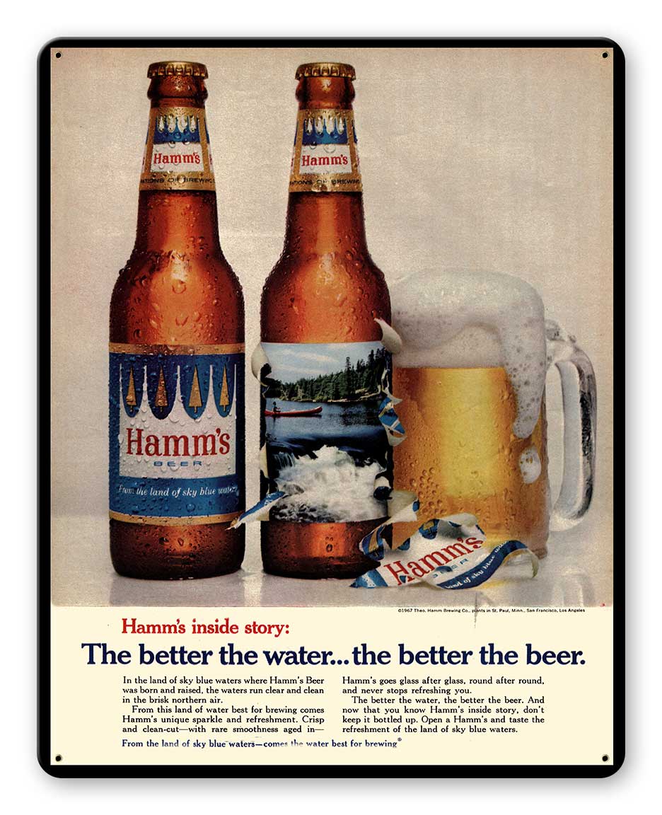 Hamms Beer Ad