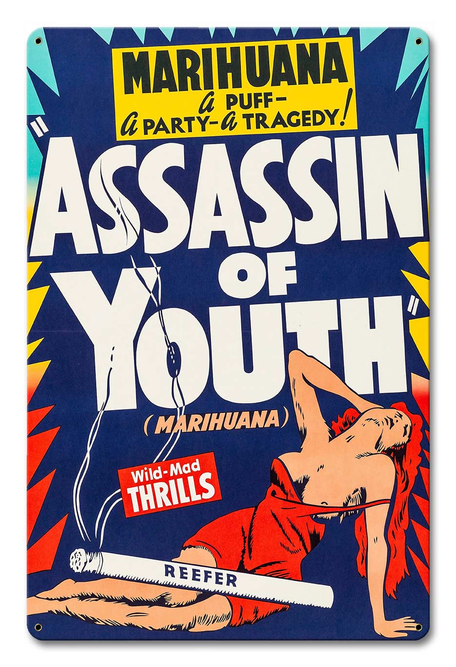 Assassin of Youth 12 x 18 Satin
