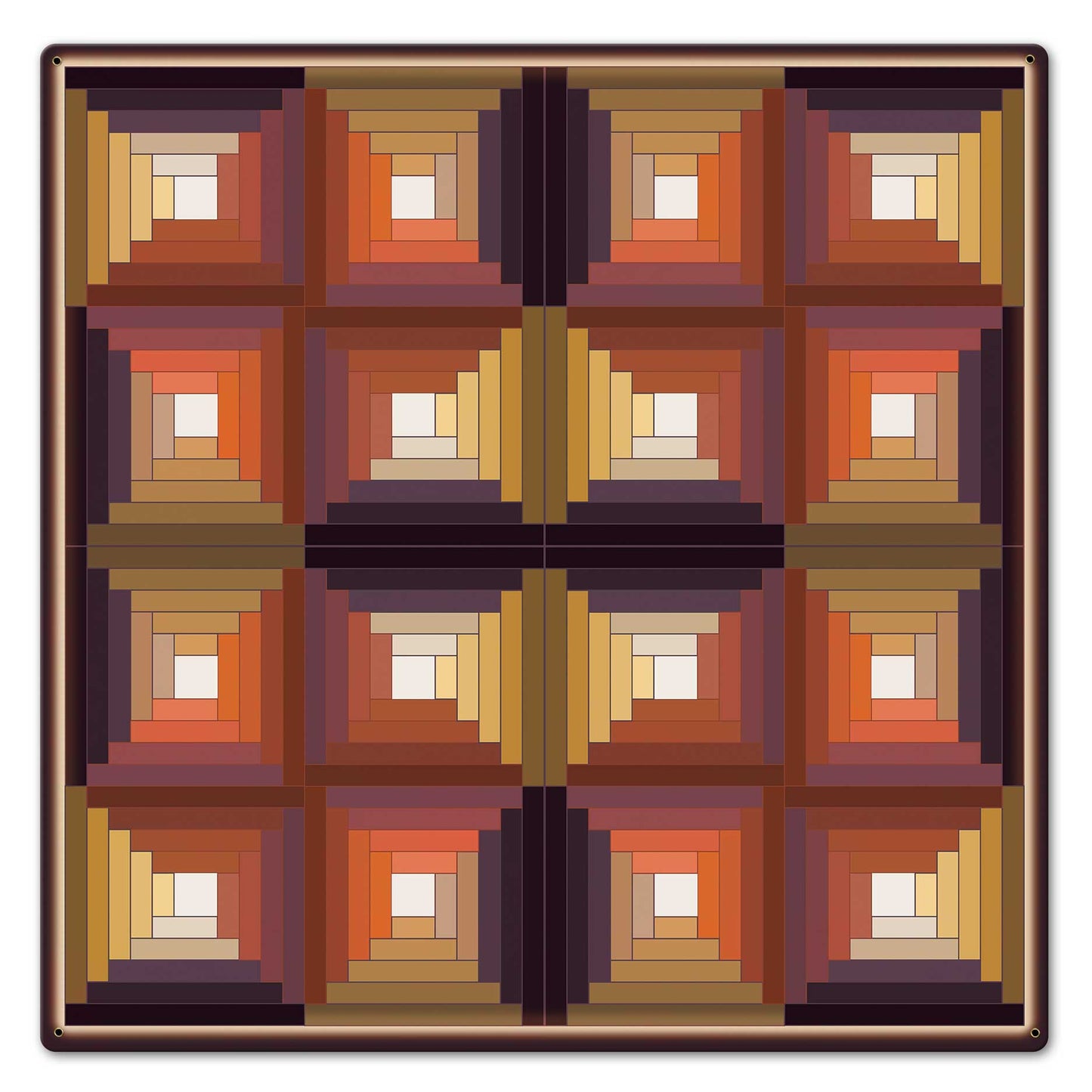 Log Cabin Quilt 2