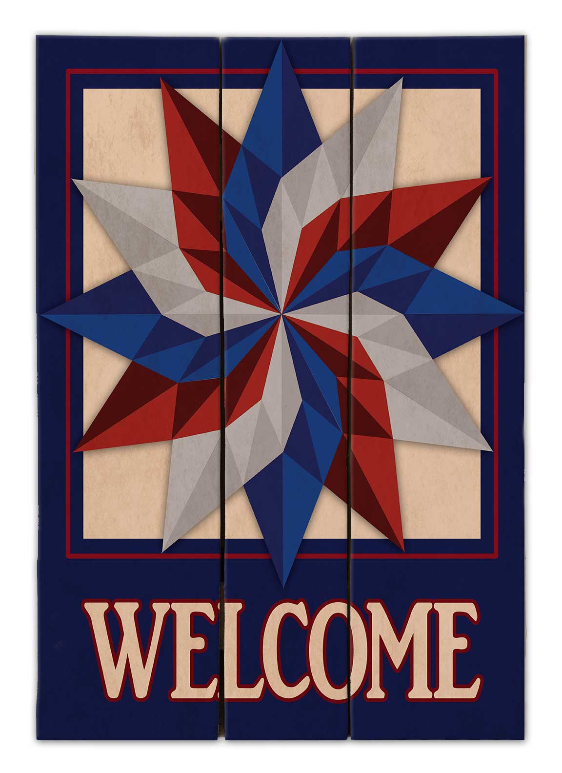 Starburst Design Welcome