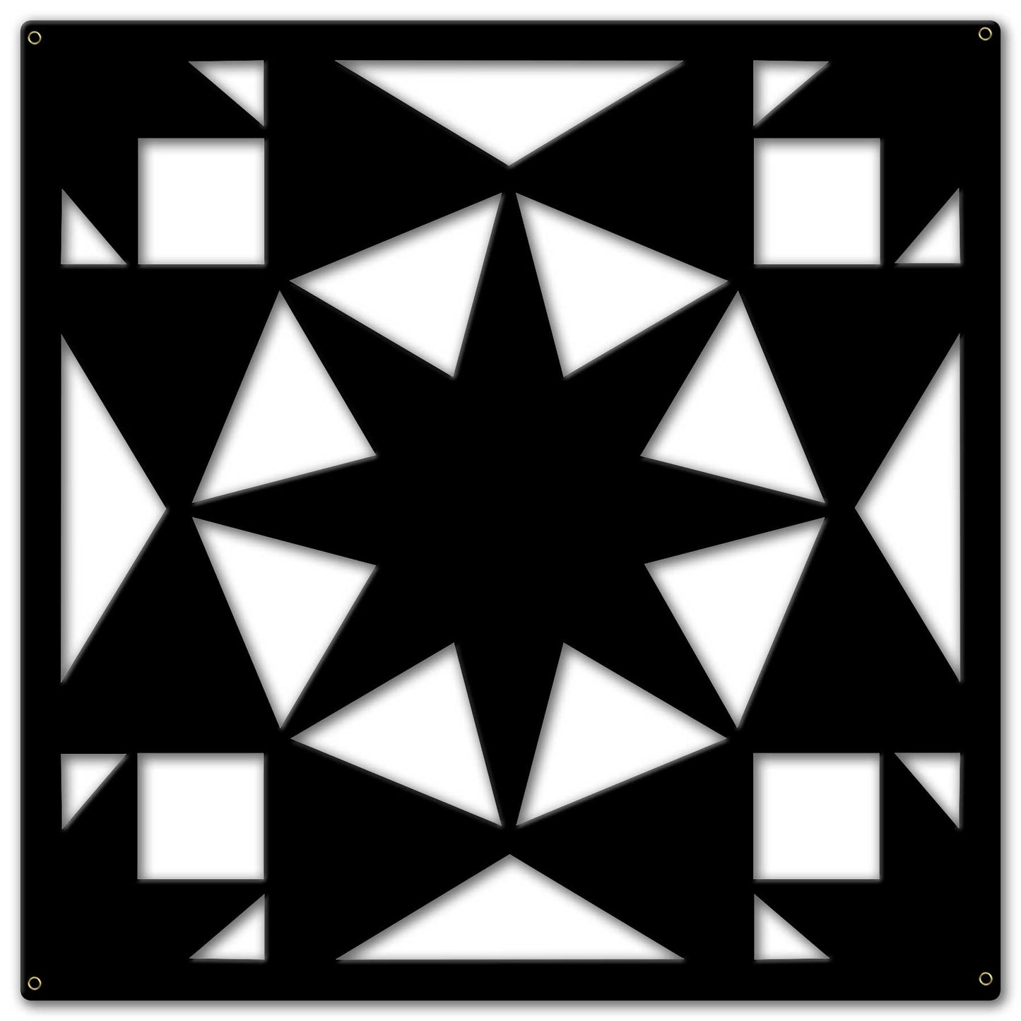 Silhouette Nine Square 24 x 24 Custom Shape