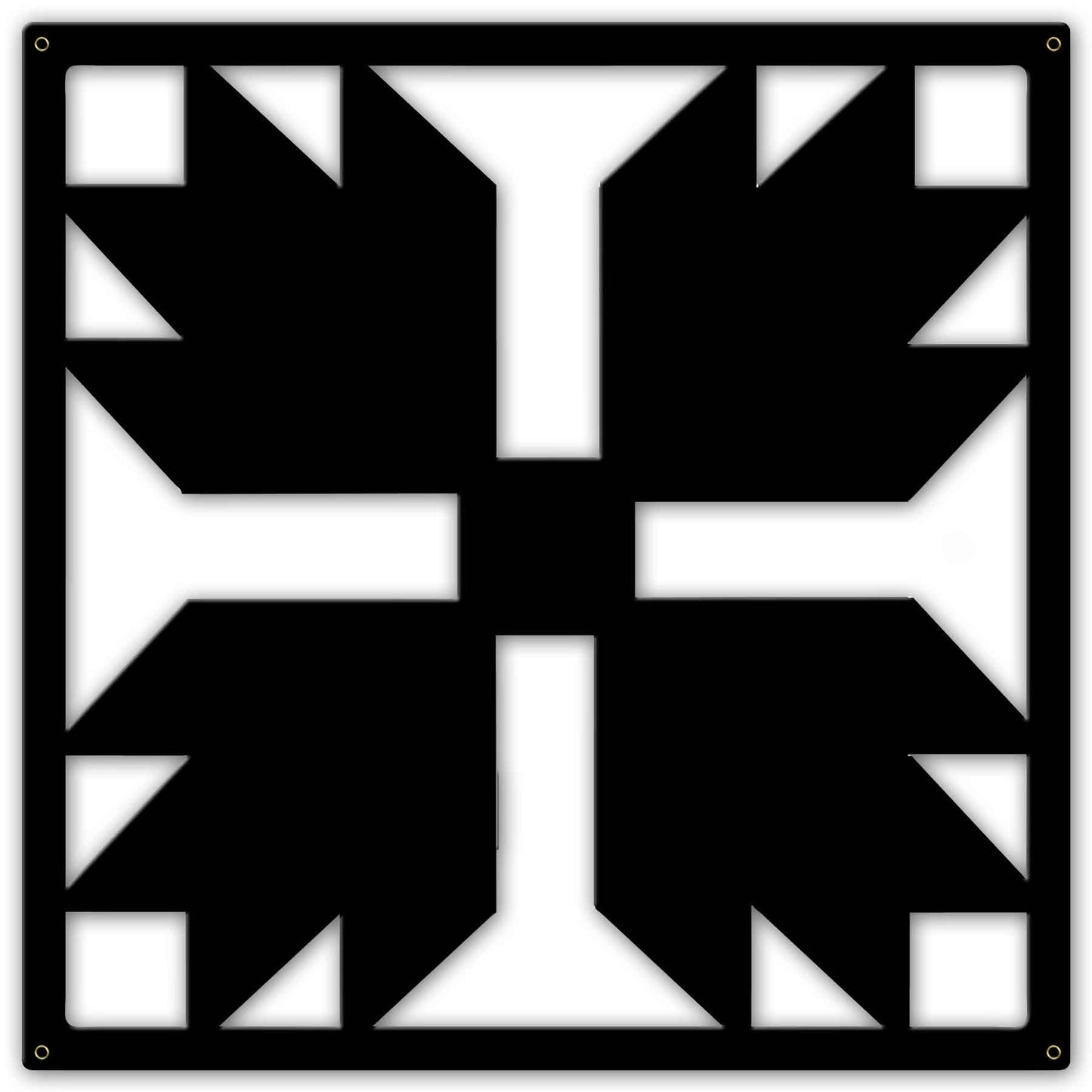 SILHOUETTE BEAR CLAW 18 x 18 Custom Shape