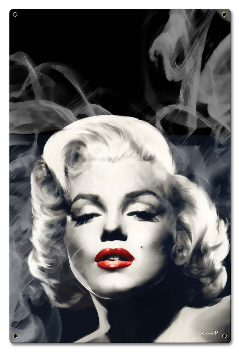 Red Lips Smokey Marilyn
