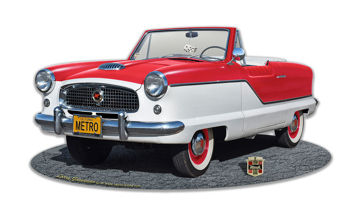 Nash Metro Red Cut-out