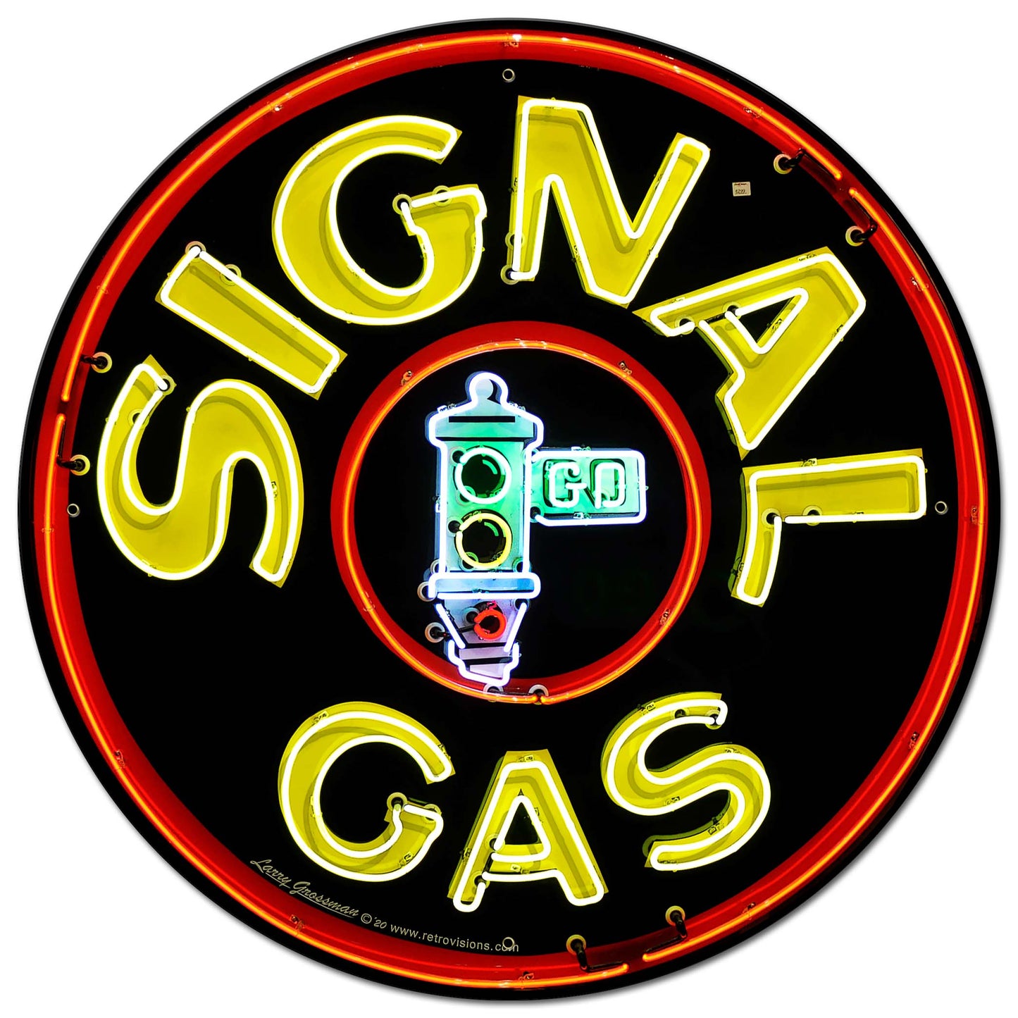 Signal Gas Sign