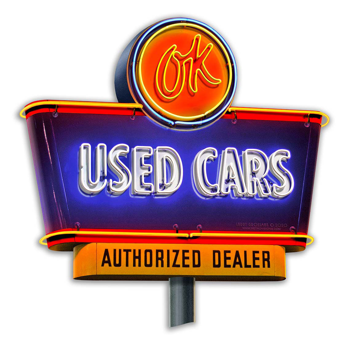 Used Car Sign Cut-out