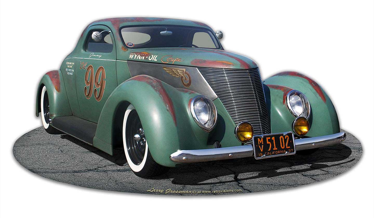 1937 Speed Coupe Cut-out