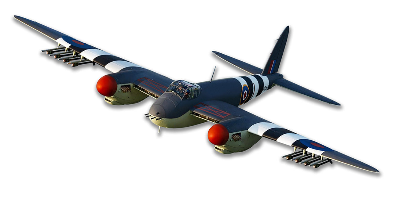 Mosquito WWII Airplane Cut-out