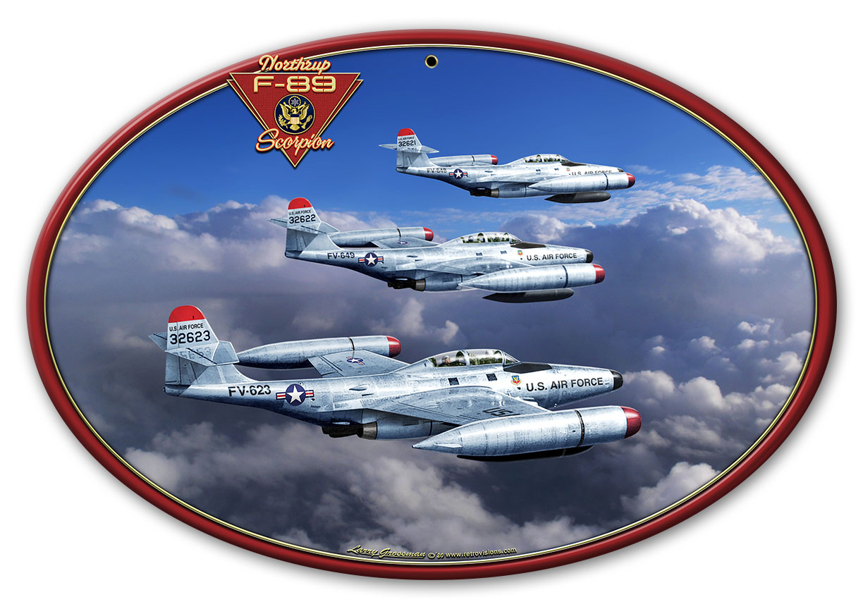 F-89 Scorpion Oval