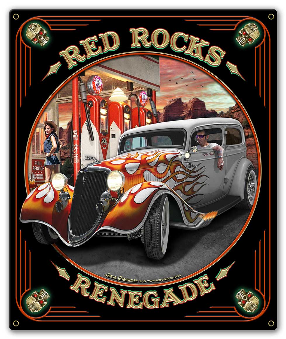 Red Rocks Renegade 15 x 18 Custom Shape