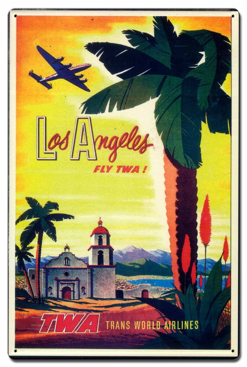 Los Angeles TWA Vintage Sign