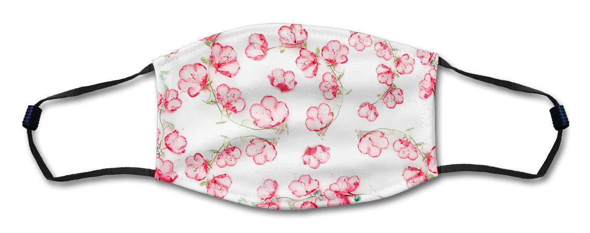 Pink Blossoms Mask