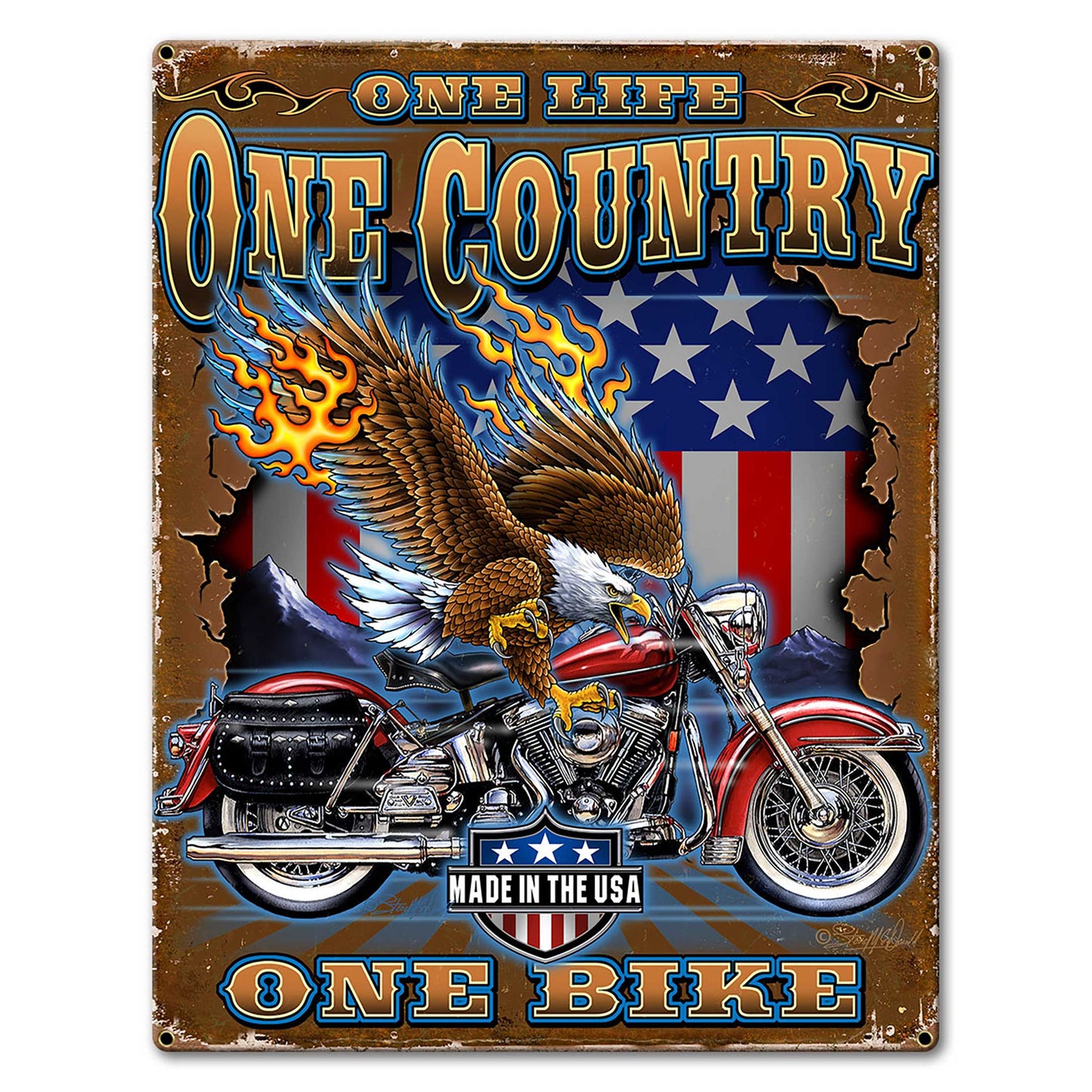 One Life 3 2 12 x 16 Custom Shape