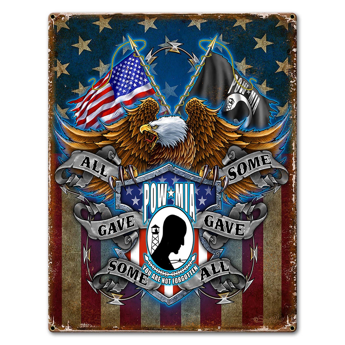 POW Shield X 23 x 30 Custom Shape