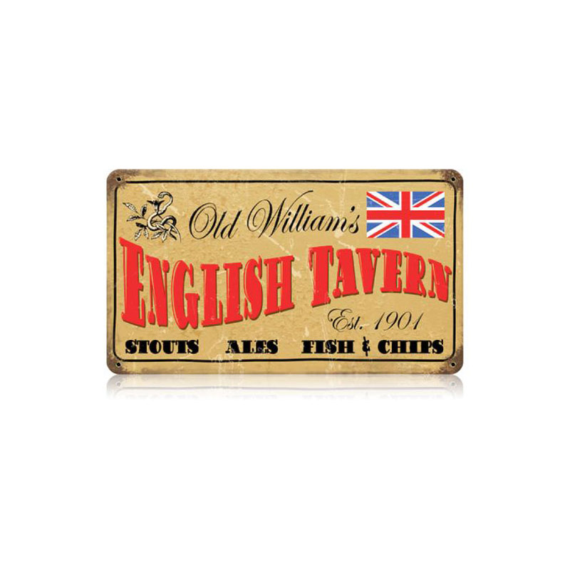 Old William'S Tavern Vintage Sign