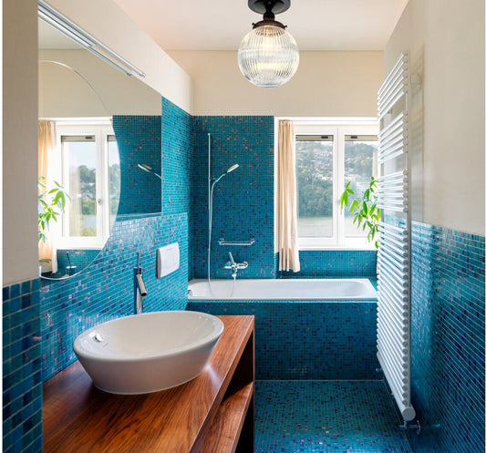 Modern Holophane Glass Ceiling Light