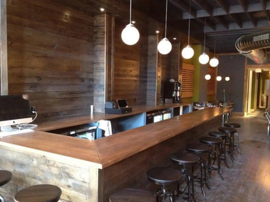 Milk Glass PENDANT Light - 8" Globe