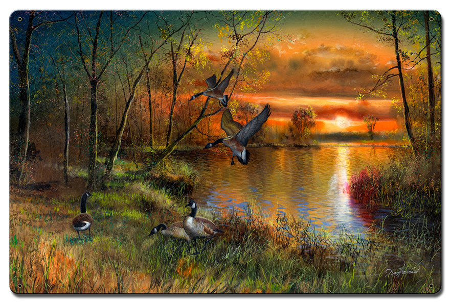 Evening Refuge, Featured Artists/Jim Hansel Art, Satin, 24 X 16 Inches