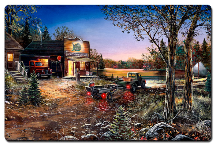 Good Old Days, Featured Artists/Jim Hansel Art, Satin, 24 X 16 Inches