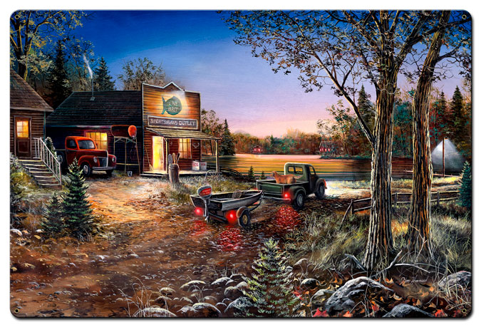Good Old Days, Featured Artists/Jim Hansel Art, Satin, 36 X 24 Inches
