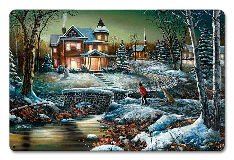Homeward Bound, Featured Artists/Jim Hansel Art, Satin, 18 X 12 Inches