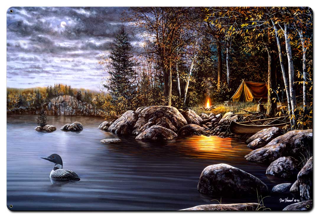 Northern Solitude, Featured Artists/Jim Hansel Art, Satin, 24 X 36 Inches