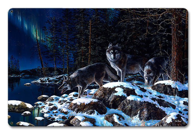 Night Lights, Featured Artists/Jim Hansel Art, Satin, 12 X 18 Inches