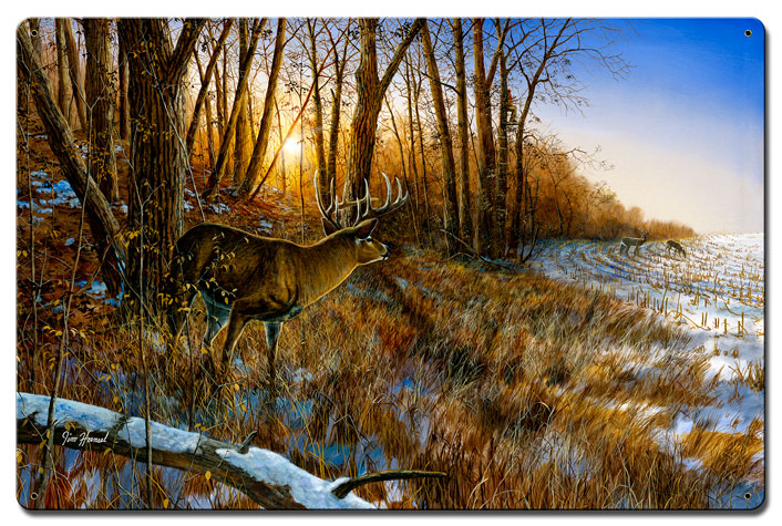 Passing The Buck, Featured Artists/Jim Hansel Art, Satin, 16 X 24 Inches
