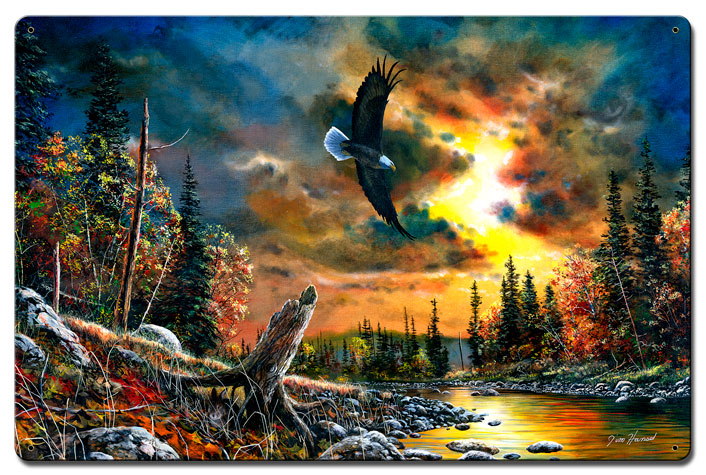 Watchful Eyes, Featured Artists/Jim Hansel Art, Satin, 16 X 24 Inches