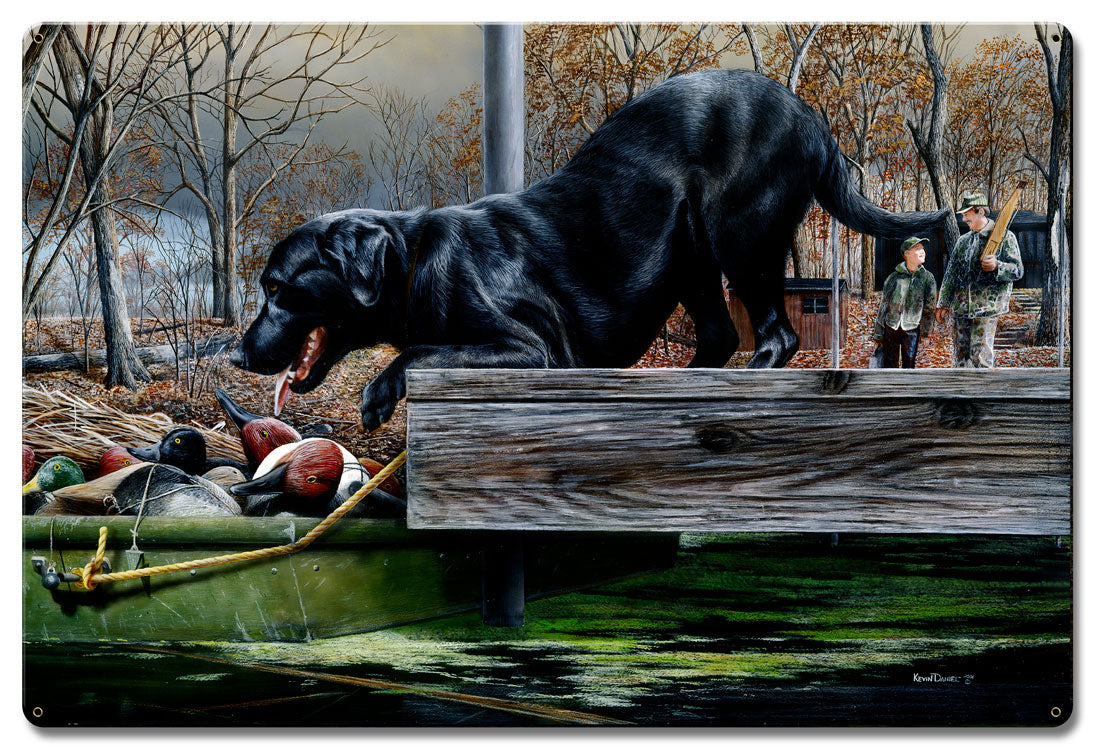 First Hunt, Featured Artists/Kevin Daniel Art, Satin, 24 X 36 Inches