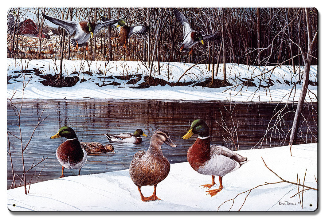 River'S Edge, Featured Artists/Kevin Daniel Art, Satin, 16 X 24 Inches