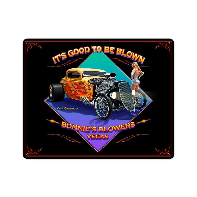 Good to be Blown, Automotive, Vintage Metal Sign, 15 X 12 Inches