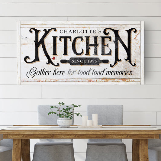 Kitchen Sign XII