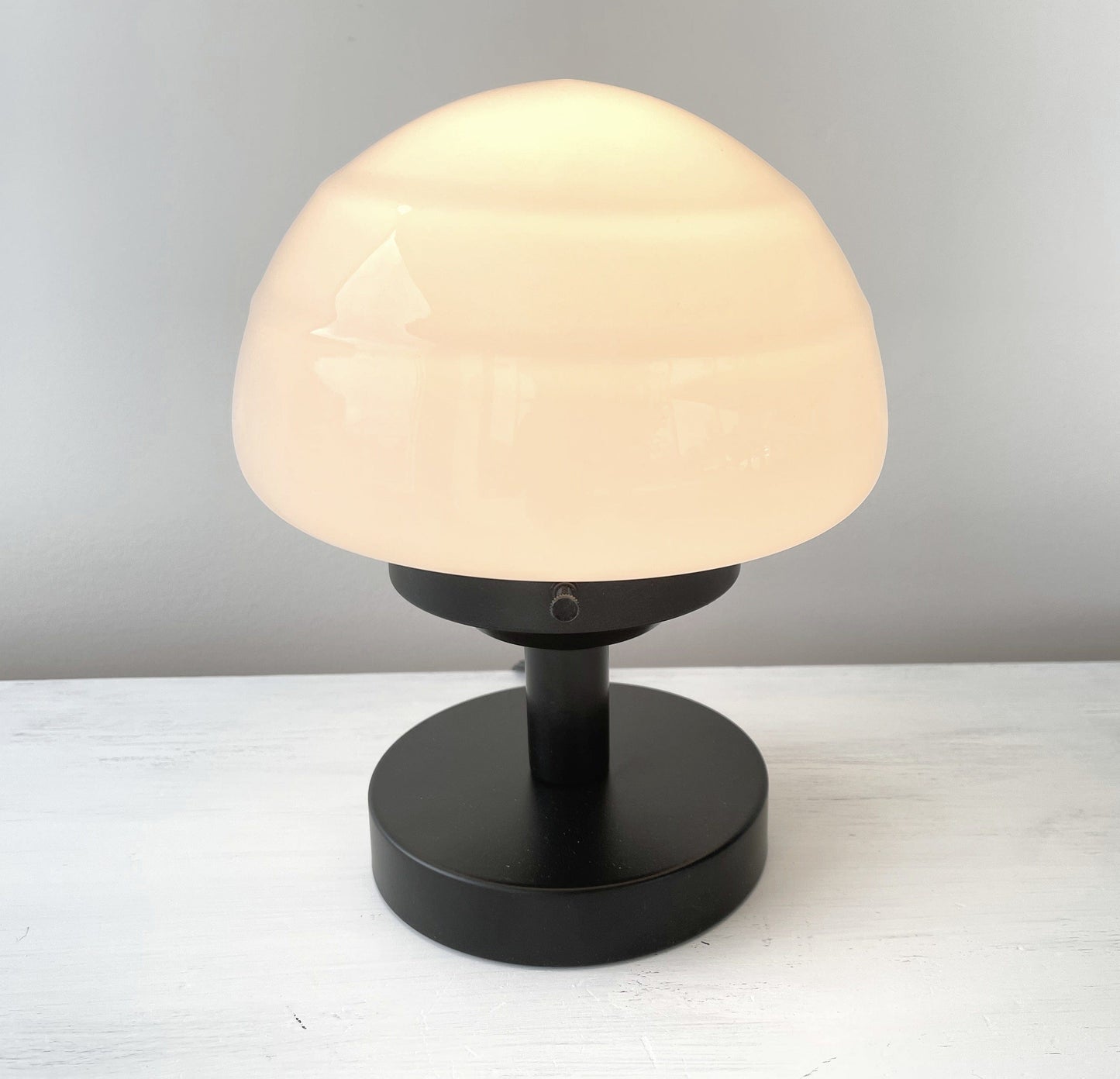 Milk Glass Table Lamp Fixture