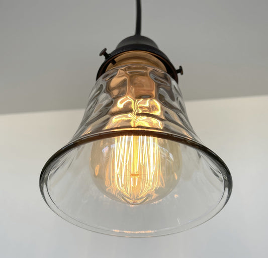 Pebble Glass Pendant Light Fixture