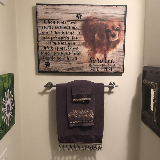 Pet Memorial Sign II