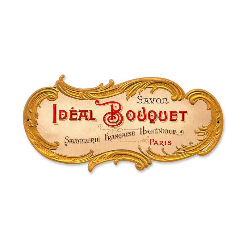 Ideal Bouquet, Home and Garden, Custom Metal Shape, 14 X 7 Inches