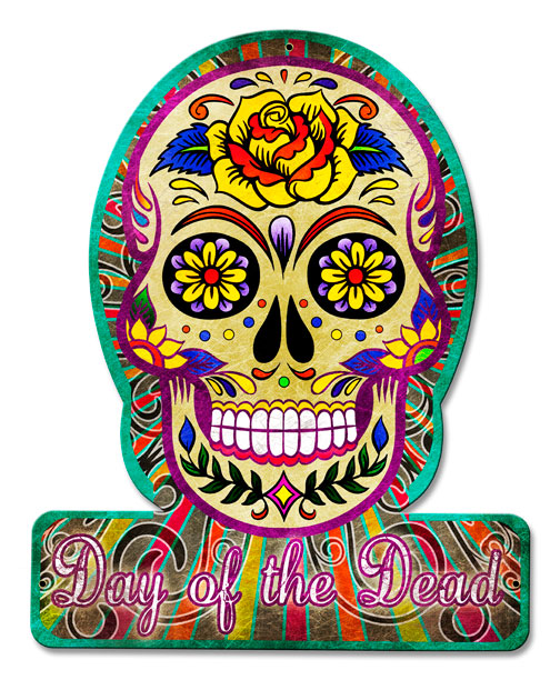 Day Of The Dead, Day of the Dead, SATIN PLASMA , 12 X 15 Inches