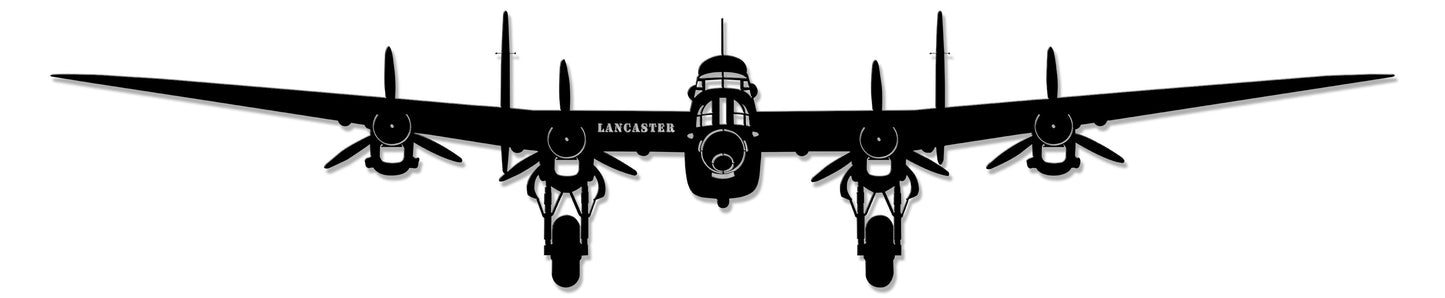 Lancaster Bomber, Military, Plasma, 48 X 9 Inches