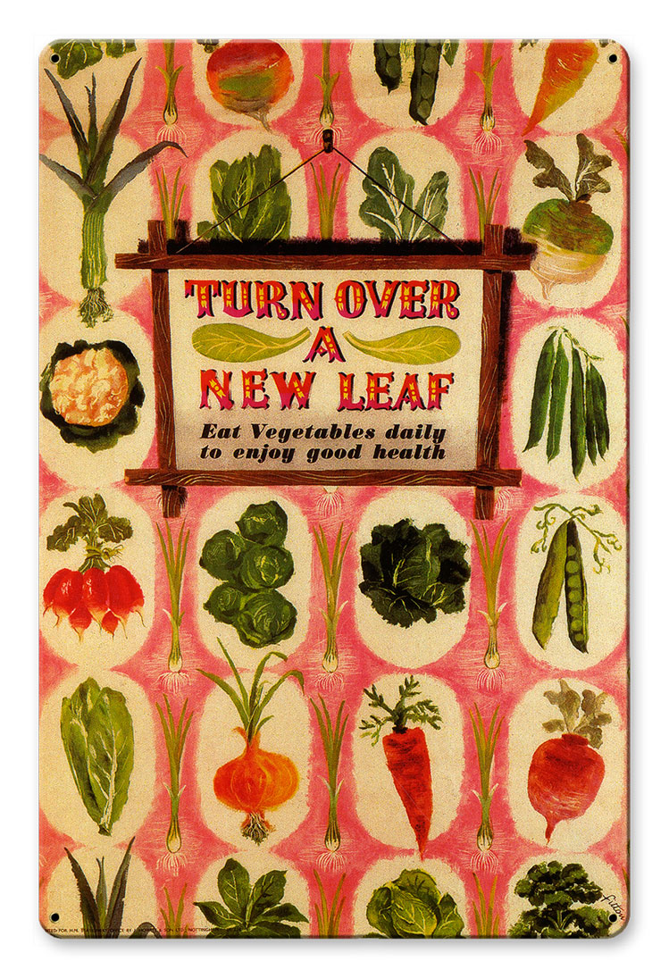 Turn Over A New Leaf, Home and Garden, Satin, 12 X 18 Inches