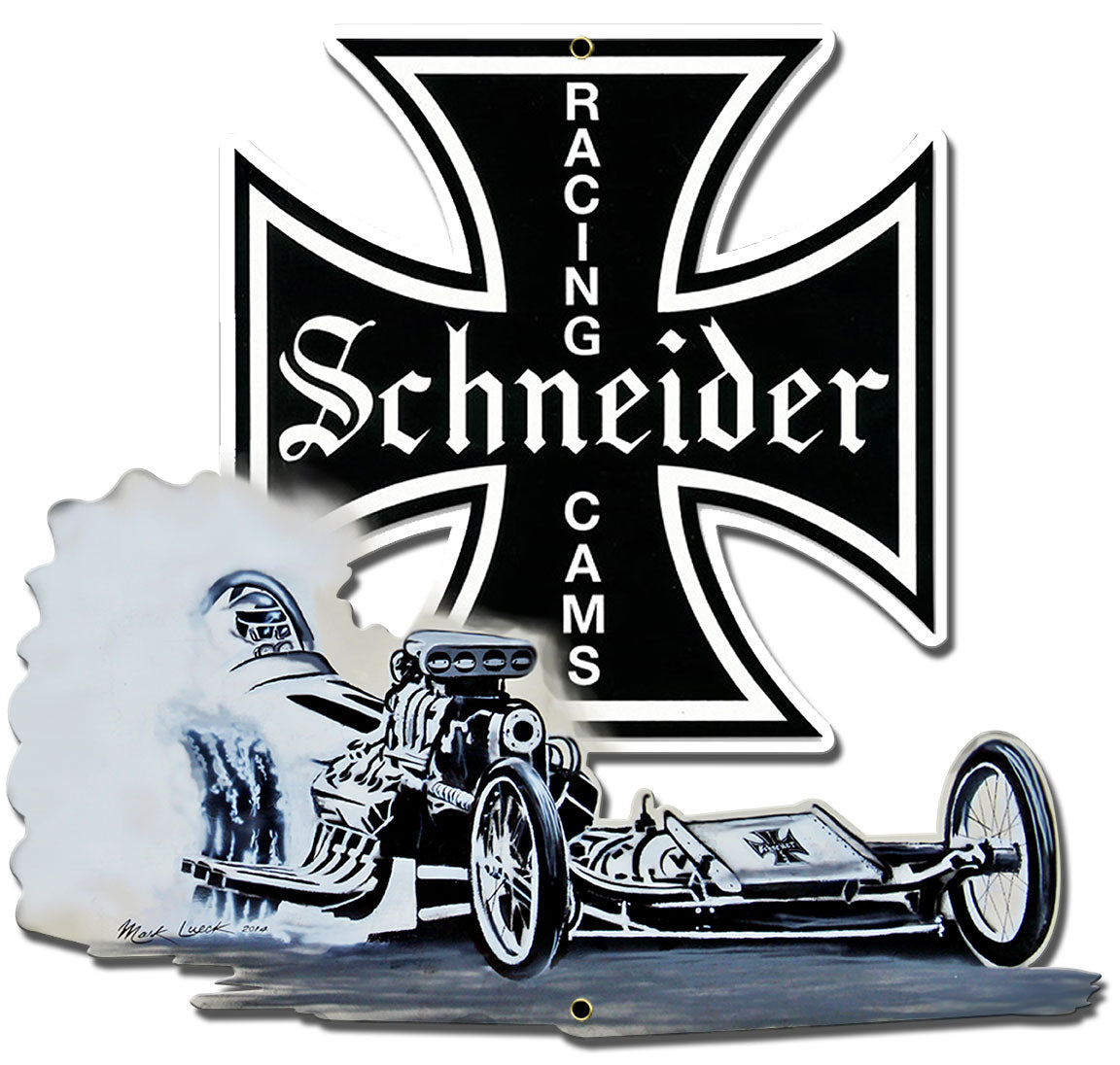 Schneider Racing, Featured Artists/Schneider Cams, Plasma, 15 X 16 Inches